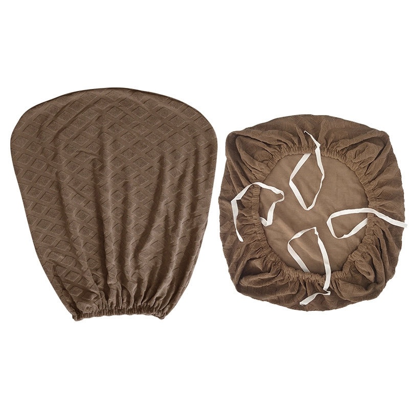 Elastic Jacquard Office Swivel Chair Cover Split Stool Backrest Protector Stretch Chair Cover|Office Furniture Accessories