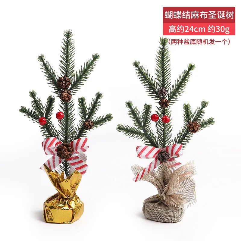 PVC Christmas Tree in Pink Blue Flocking Cedar 60-180cm Desktop Mall Decoration|Holiday Decor