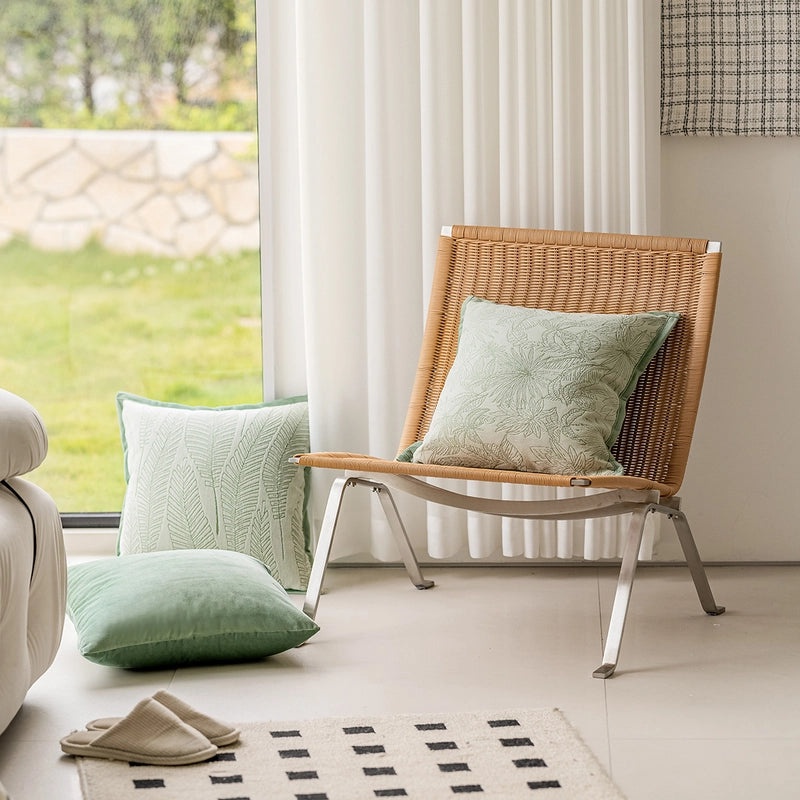 Light Green French Nordic Sofa Pillowcase Decorative Cushion for Living Room and Bedroom | Home Decor Pillows