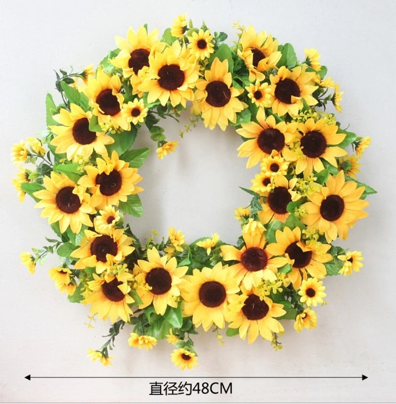 Artificial Silk Flower Wreath for Home Decor|Home Decoration