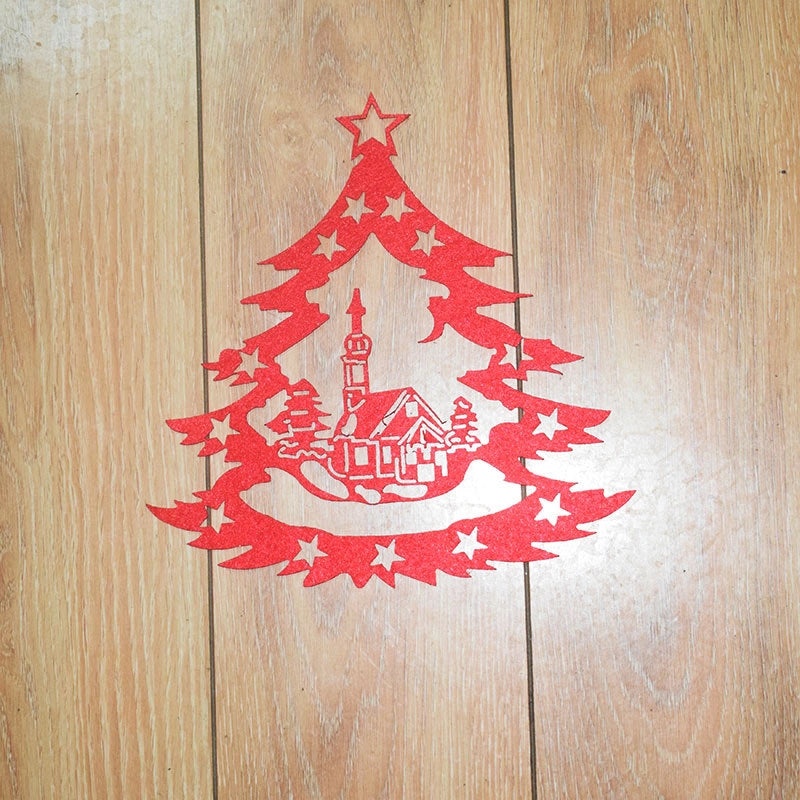 Red Christmas Pendant Decorations for Home | Christmas Ornaments