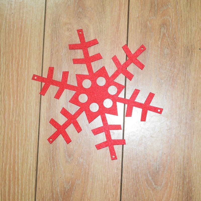 Red Christmas Pendant Decorations for Home | Christmas Ornaments