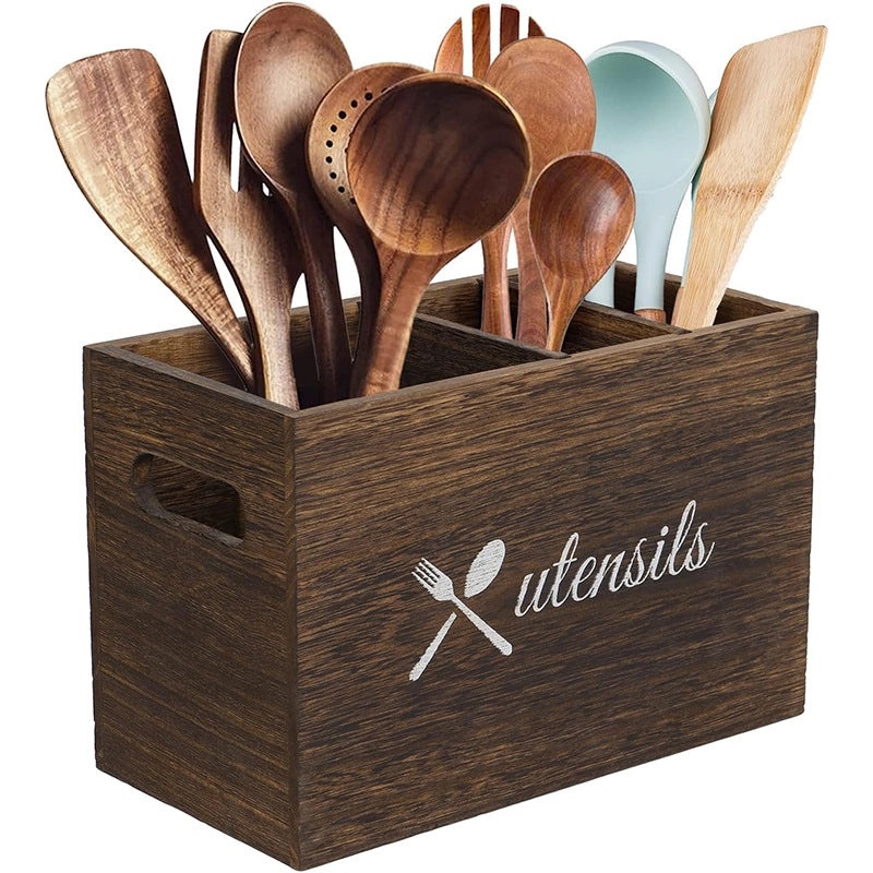 Minimalist Wooden Letter Kitchen Storage Box Elegant Design|Home & Kitchen Storage