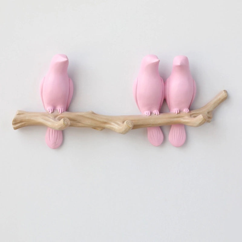 Nordic Bird Wall Hook Creative Key and Coat Hanger Punch-Free Seamless Design|Home Decor & Wall Hooks