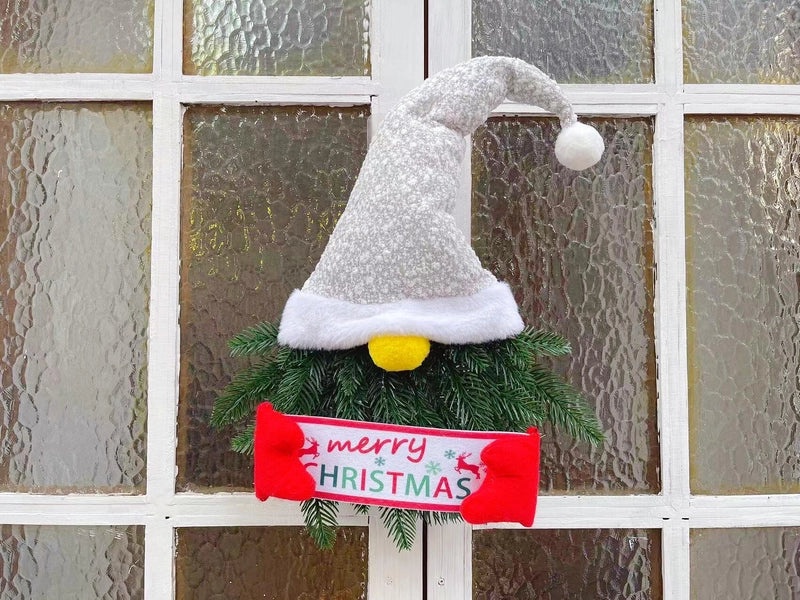 Christmas Elf Door Hanging Garland Faceless Doll Holiday Decoration with Hat|Christmas Decorations