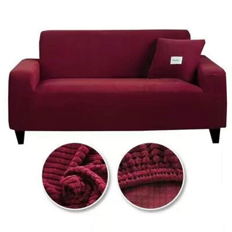 European Style Elastic Sofa Cover Full Dust-Proof Fabric Slipcover for Single and Double Sofas|Home Decor & Furniture Accessories