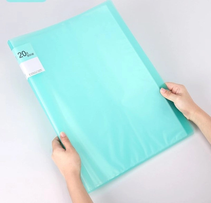 A3 A2 Info Booklets with 4-Open Folders | 4K Sketch Drawing Album & 8K Art Collection Loose-Leaf Binder | Art Supplies & Stationery