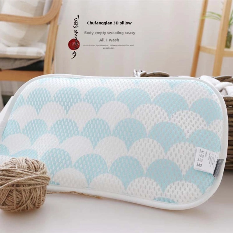 Yodoxiui Washable 3D Printed Baby Pillow Breathable Head Protection Pillow for Children|Baby Pillows & Head Support