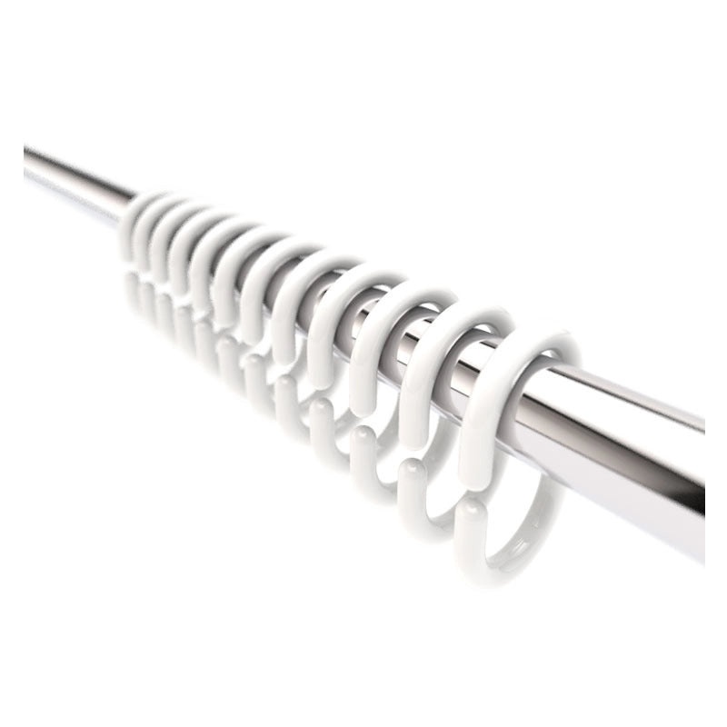 Digital Printed Geometric Round Waterproof Polyester Bathroom Shower Curtain Set of 4 | Home & Bathroom Accessories