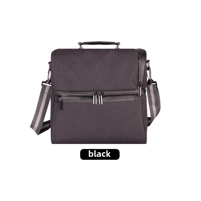 Thickened Insulation Lunch Bag Large Portable Waterproof Picnic Cooler Bag Fresh-Keeping Double-Layer Ice Bag|Outdoor & Travel Accessories