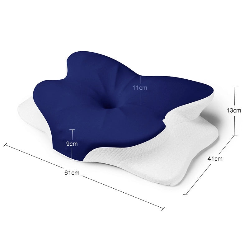 Comfortable Color Block Memory Foam Pillow for Everyday Use|Home & Bedding