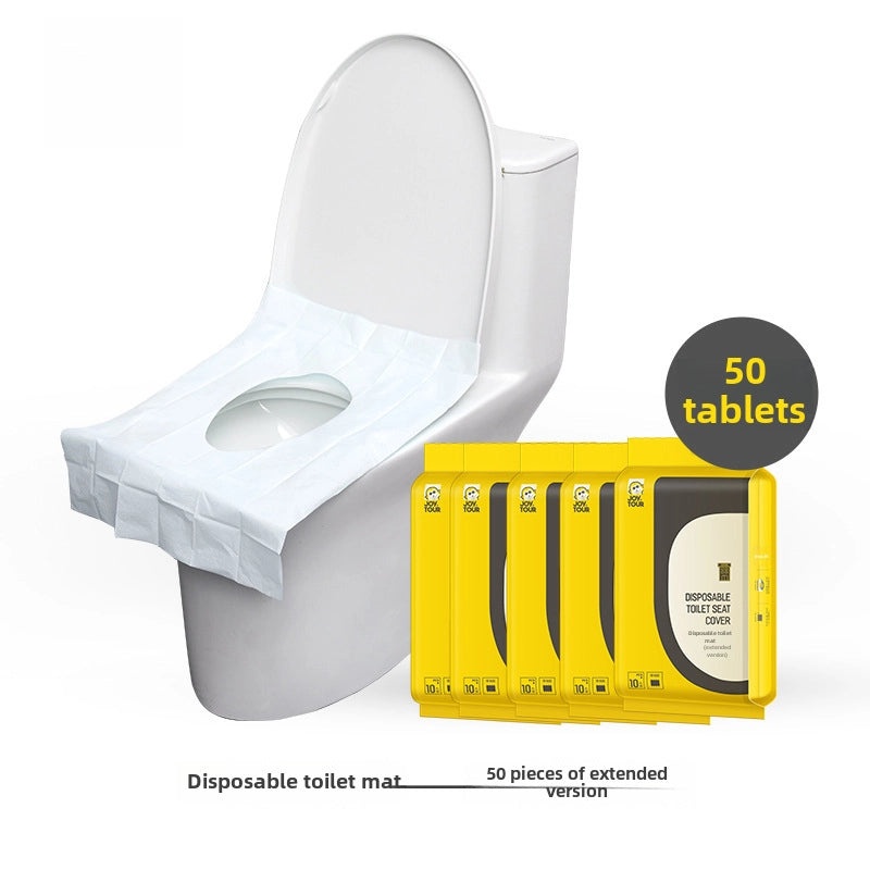 Travel Disposable Toilet Seat Covers Portable Waterproof Mat for Travel Maternity Hygiene|Travel Accessories