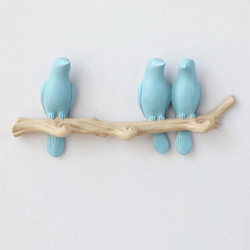 Nordic Bird Wall Hook Creative Key and Coat Hanger Punch-Free Seamless Design|Home Decor & Wall Hooks