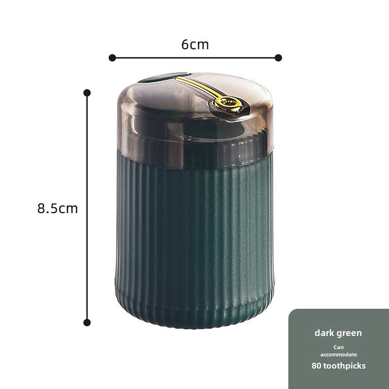 Modern Minimalist Automatic Toothpick Dispenser Press Pop-Up Can Luxury Home Convenience|Kitchen Accessories