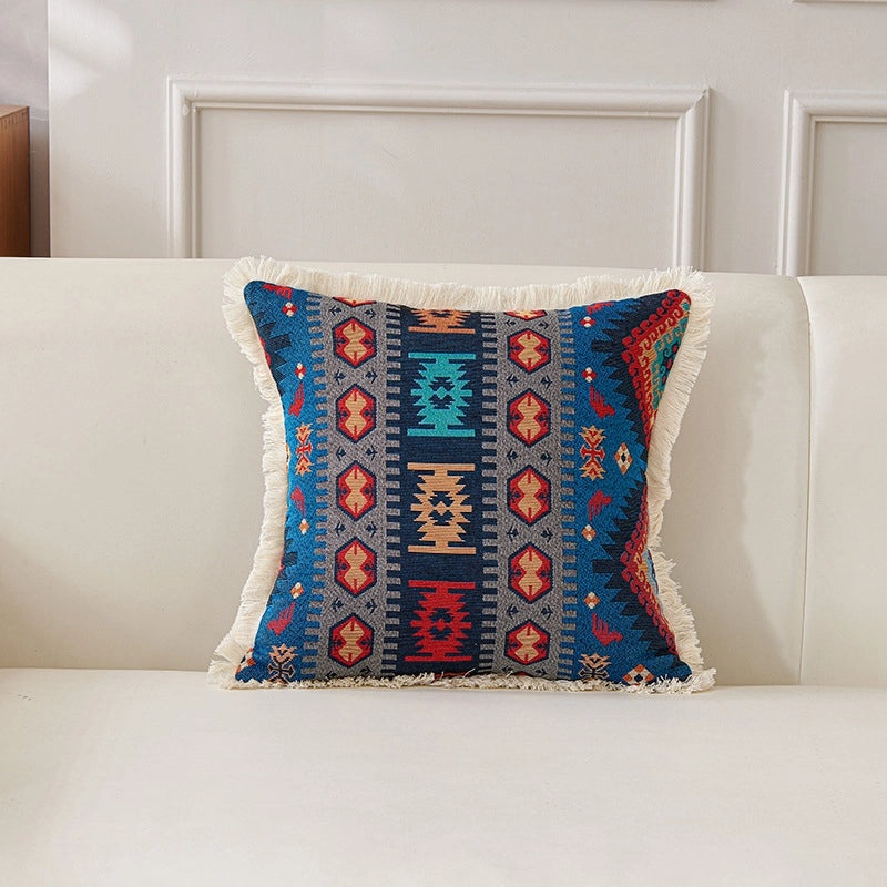 Minimalist Geometric Cotton Linen Pillow Covers for Home Decor | Home Textiles & Bedding