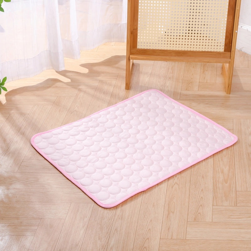 Cooling Ice Silk Pet Mat for Dogs and Cats Summer Breathable Bed | Pet Cooling Mats