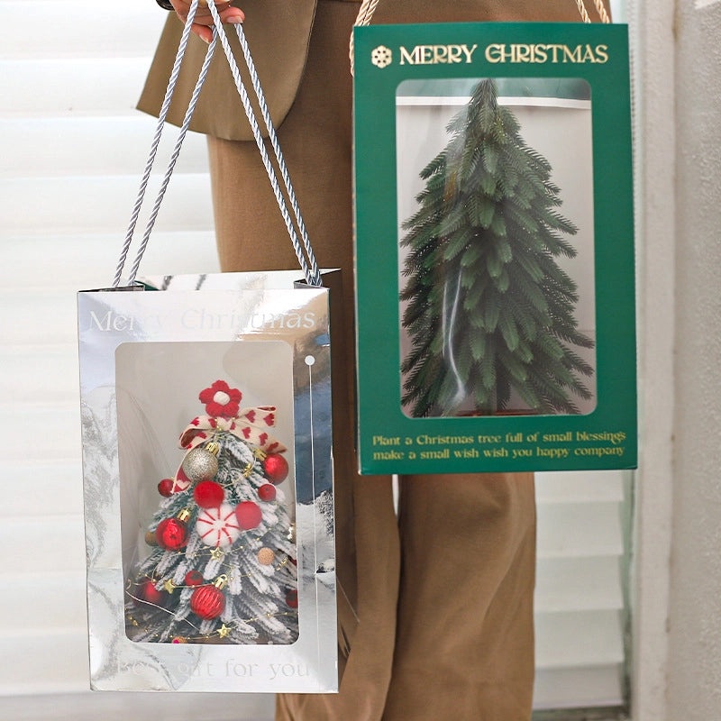 Mini Christmas Tree Handbag Cute Holiday Gift Bag Doll Toy Purse|Accessories & Handbags