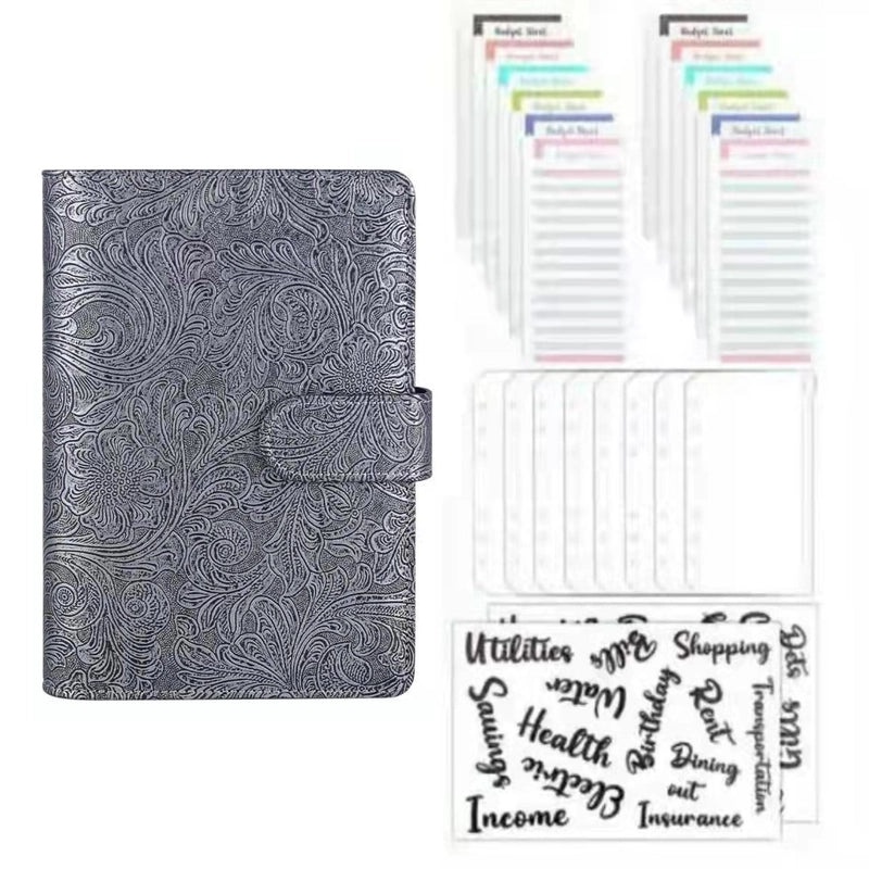 Solid Color Spiral Notebook with PU Leather Cover for School Learning|Stationery & Office Supplies