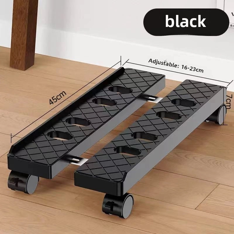 Retractable Desktop Computer Chassis Tray Removable Host Base Storage Rack|Computer Accessories