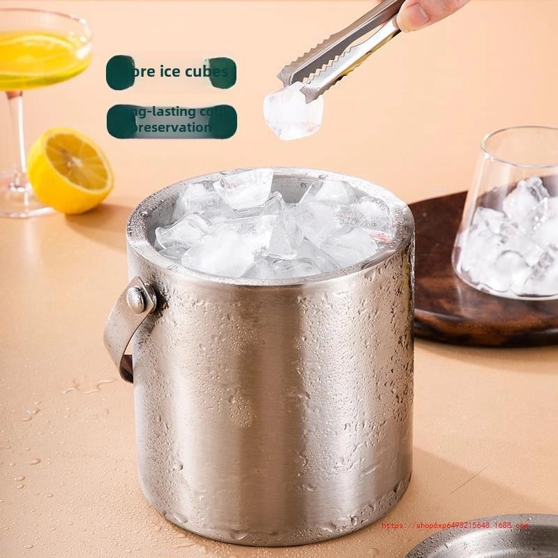304 Stainless Steel Ice Bucket for Bar & Home Use | Kitchen & Dining Accessories