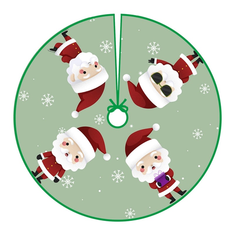 Creative Christmas Tree Apron with Cartoon Digital Print Cushion Cover | Home Decor & Accessories