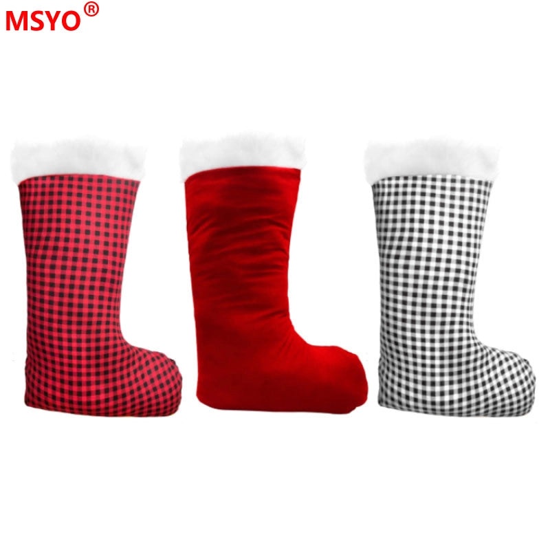 Christmas Candy Socks Gift Bags for Kids | Christmas Decorations