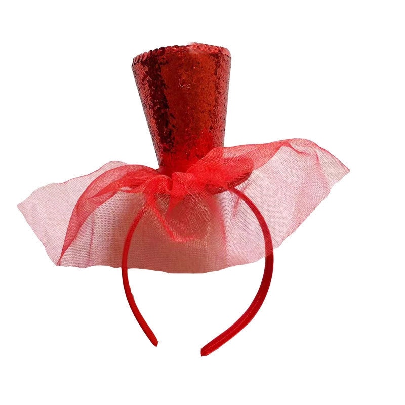 Valentine's Day Hair Band and Gloves Set for Adults and Kids | Hair Accessories & Costume Props