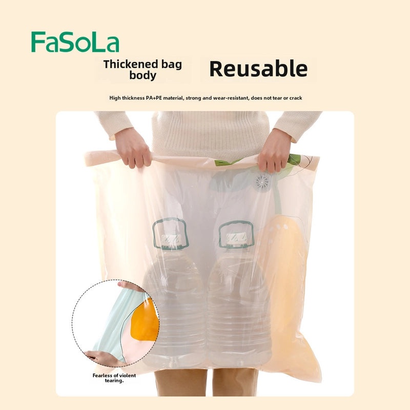FaSoLa Vacuum Storage Bag for Clothes Quilts Thickened Dustproof Moisture-proof Compression Organizer|Home Storage & Organization
