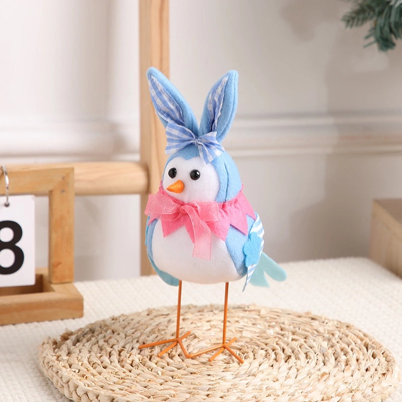 Easter Cartoon Bird Dolls Desktop Ornaments Festive Office Decoration Props|Home Decor