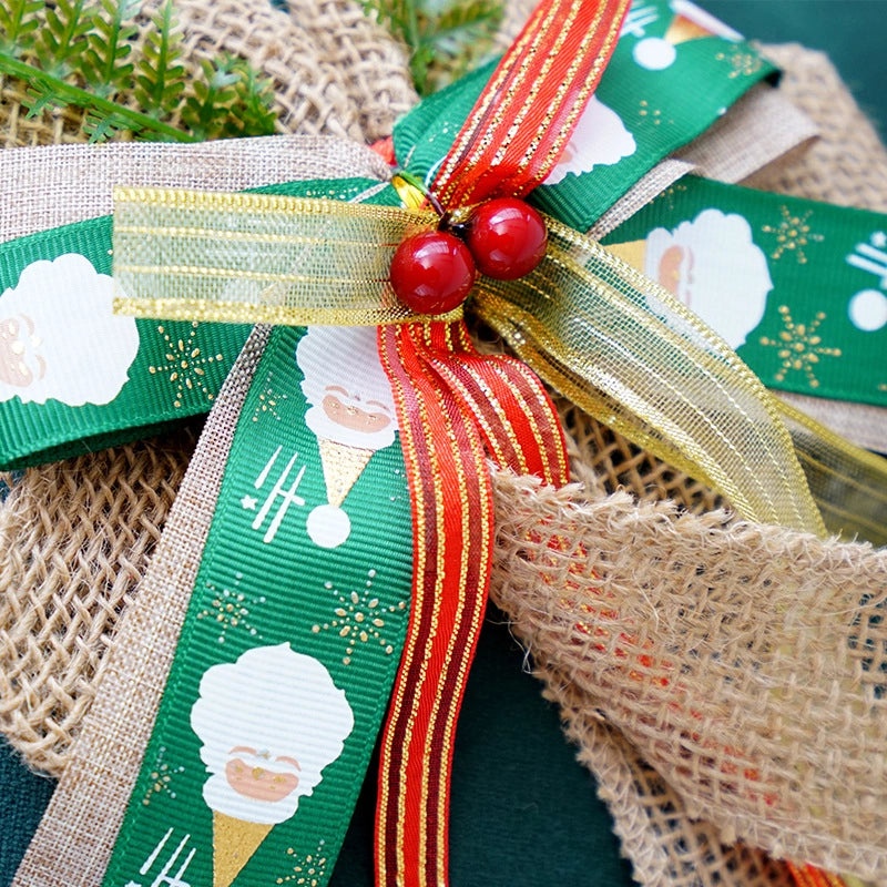 Christmas Modern Letter Bow Knot PP Cotton Flannel Throw Pillow Cover for Sofa Couch Decor|Home Decor & Pillows