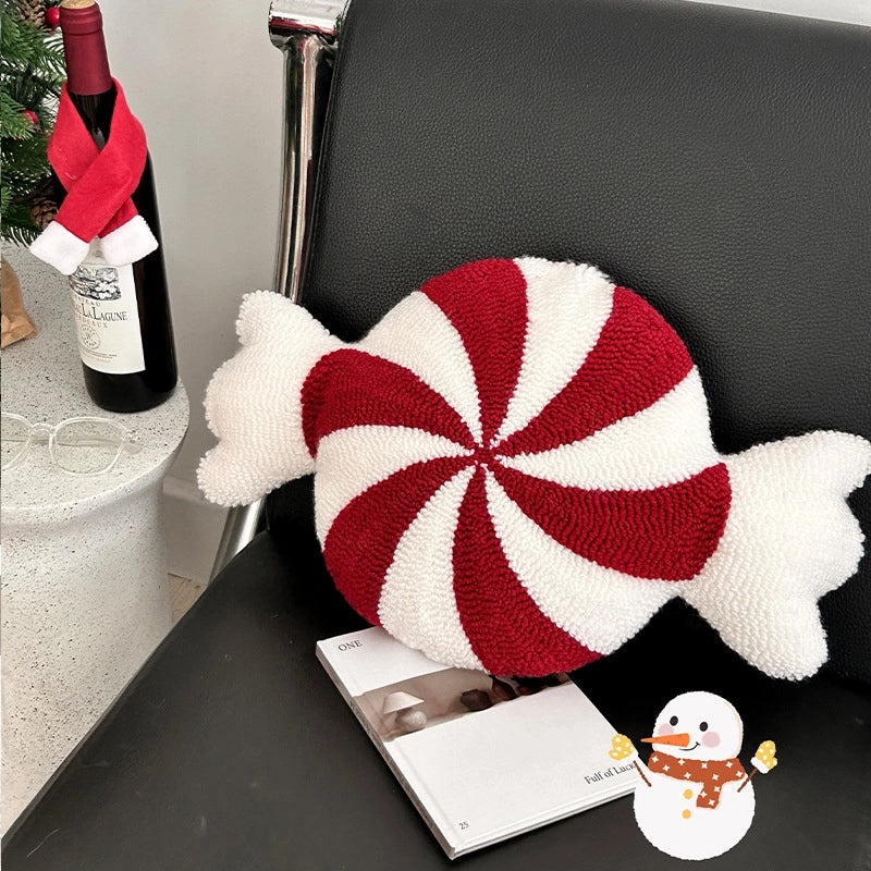 Nordic Christmas Tree Polyester Throw Pillow Cover for Couch Sofa Decor|Home Decor Pillows