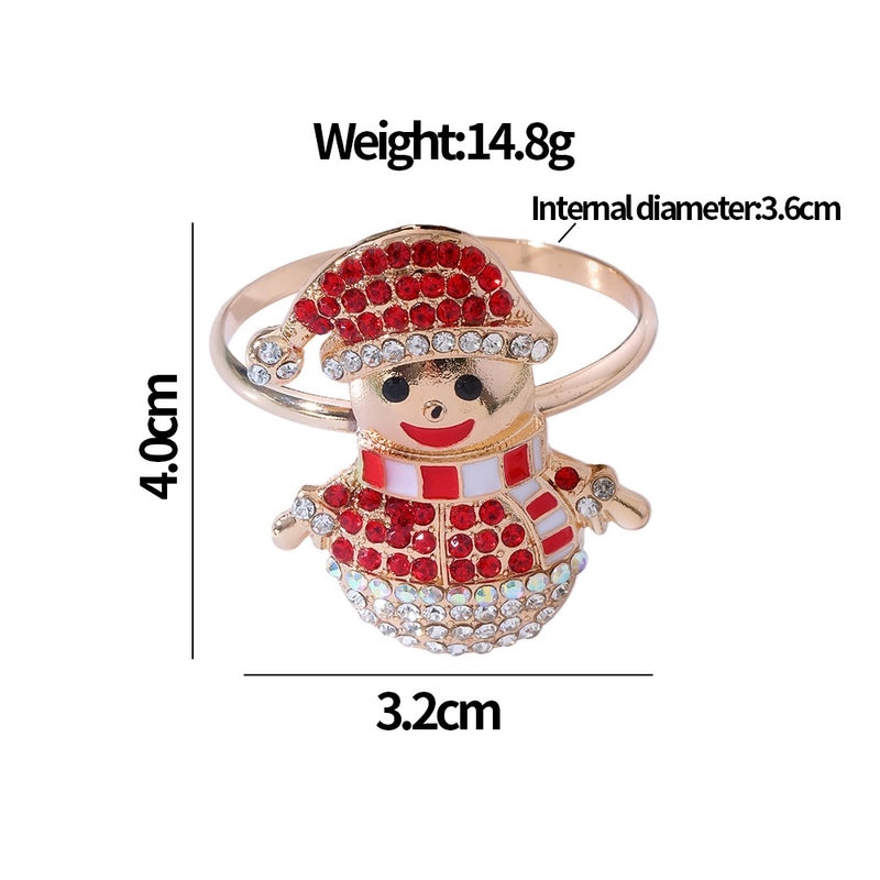 Christmas Cute Tree Santa Claus Elk Alloy Charm Ornament|Jewelry & Accessories