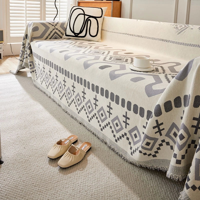 Bohemian Chenille Full Sofa Cover Four Seasons Universal Dustproof Sofa Blanket Sofa Towel|Home Textiles & Furniture Accessories