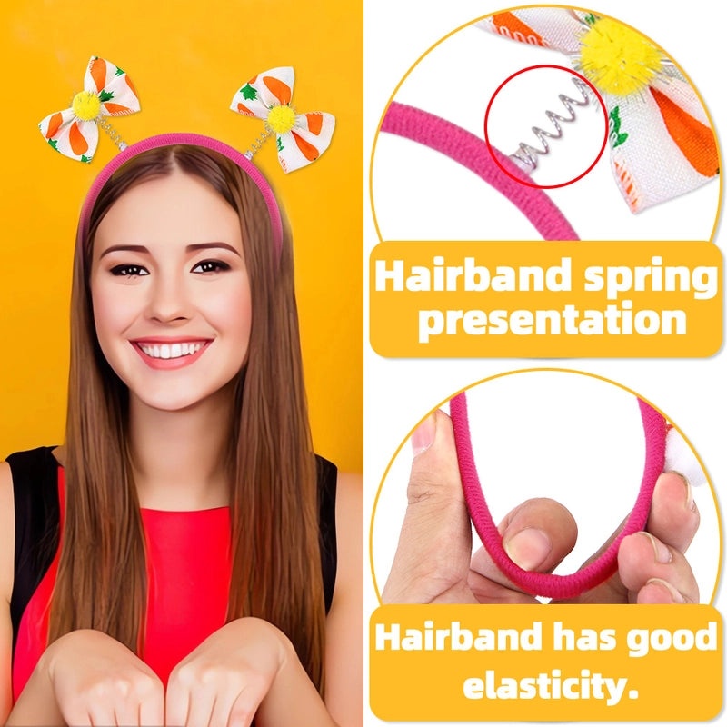 Easter Rabbit and Chick Hairball Headband Cute Party Festival Accessory 1 Piece|Party Supplies