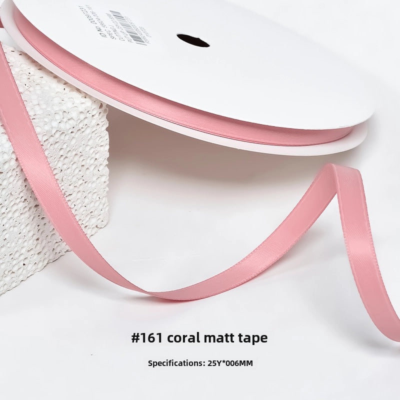 Yao Ming Han Style Milk Silk Ribbon Bow Hair Accessory Korean Full-matte Floral Packaging Belt|Hair Accessories