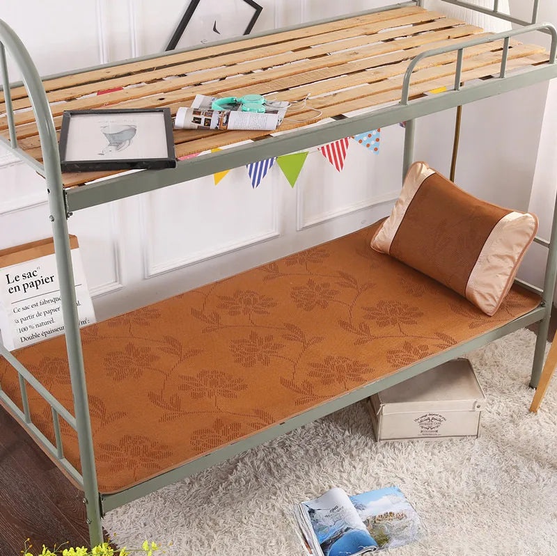 Foldable Soft Summer Mat for Students 90cm Single Dormitory 0.9m 1.2m Rattan Mat 1.5m 1.8m Double Use|Home & Living Mats