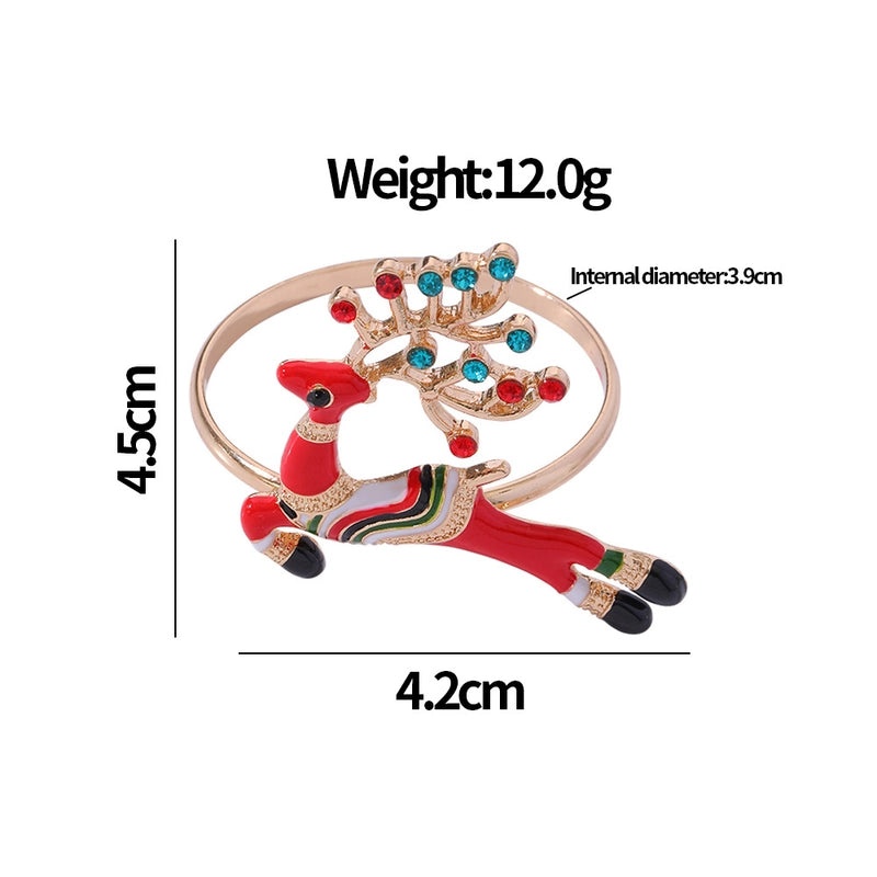 Christmas Cute Tree Santa Claus Elk Alloy Charm Ornament|Jewelry & Accessories