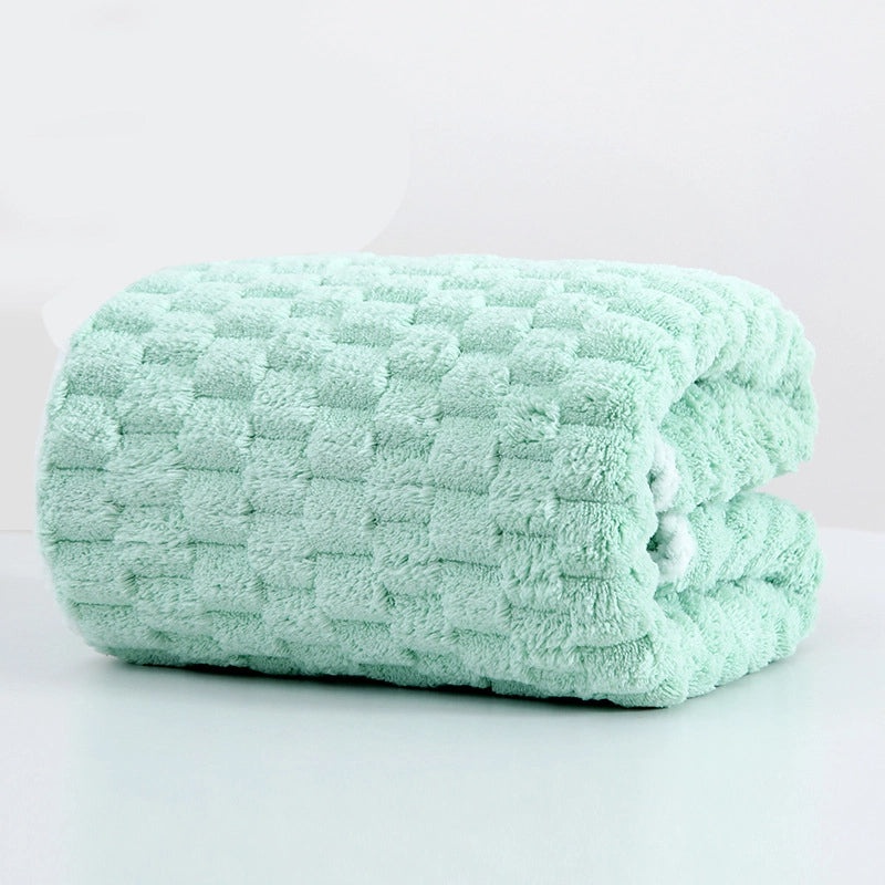 Quick-Dry Cloud Pattern Hair Drying Towel Hat Women's Wearable Thick Absorbent Bath Towel|Personal Care Accessories