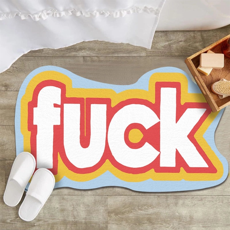 Cozy Imitation Cashmere Bedding Carpet with Letter Design | Home Decor & Bedding