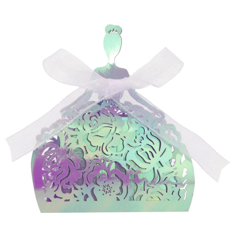 Iridescent Floral 210G Paper for Holiday Wedding Engagement Gift Wrapping | Gift Wrapping Supplies