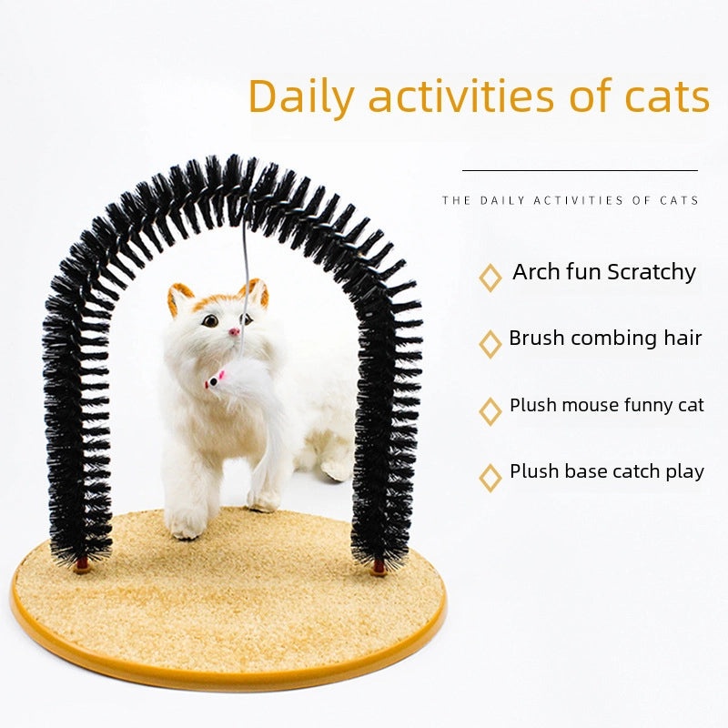Durable Cat Scratching Board Doorway Toy Self-Entertaining Scratcher for Kittens and Cats|Pet Toys