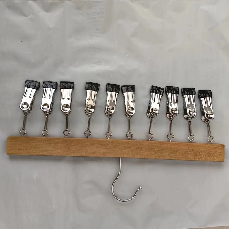 Peaked Cap Hanger Multi-Clip Hat Storage Rack for Dormitory & Home Organization|Home Storage & Organization