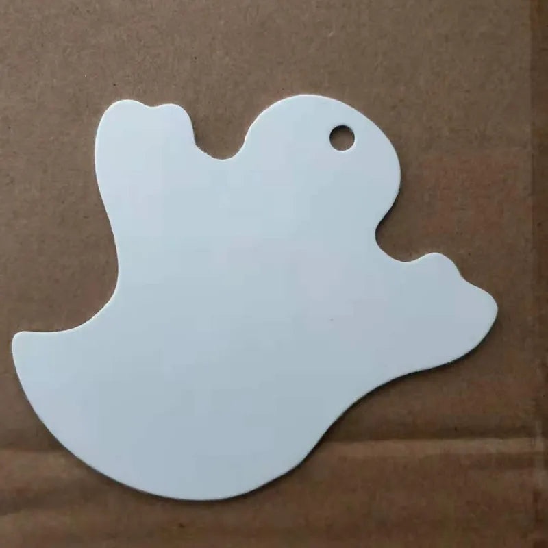 0.8mm Double-Sided Sublimation Christmas Pendant Blank for DIY Thermal Transfer | Jewelry & Accessories