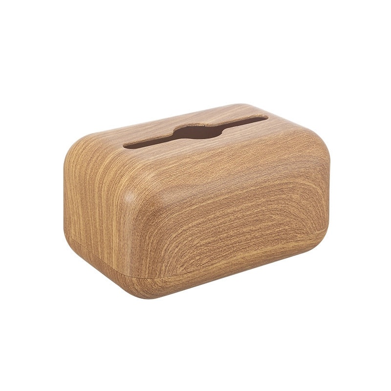 Black Walnut Imitation Wood Grain Tissue Box for Desktop Home Office Living Room | Home & Living Accessories