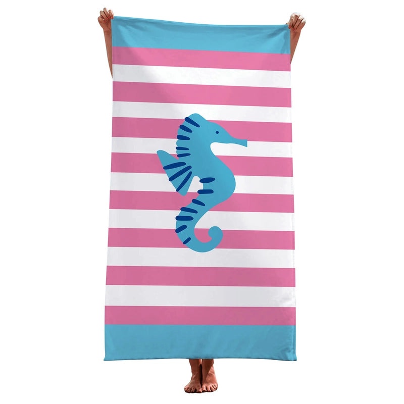 Cute Dinosaur and Dolphin Beach Towel | Beach Towels & Accessories