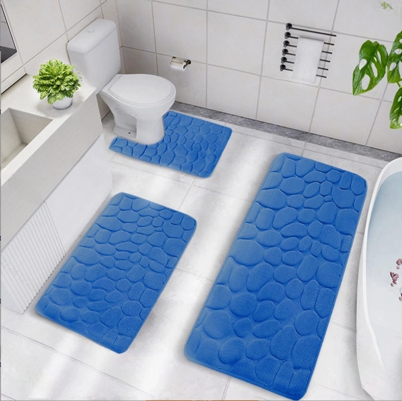 Nordic Non-slip Bathroom Door Mat Absorbent Bedroom Carpet Household Entrance Rug|Home & Living > Bath > Bath Rugs & Mats