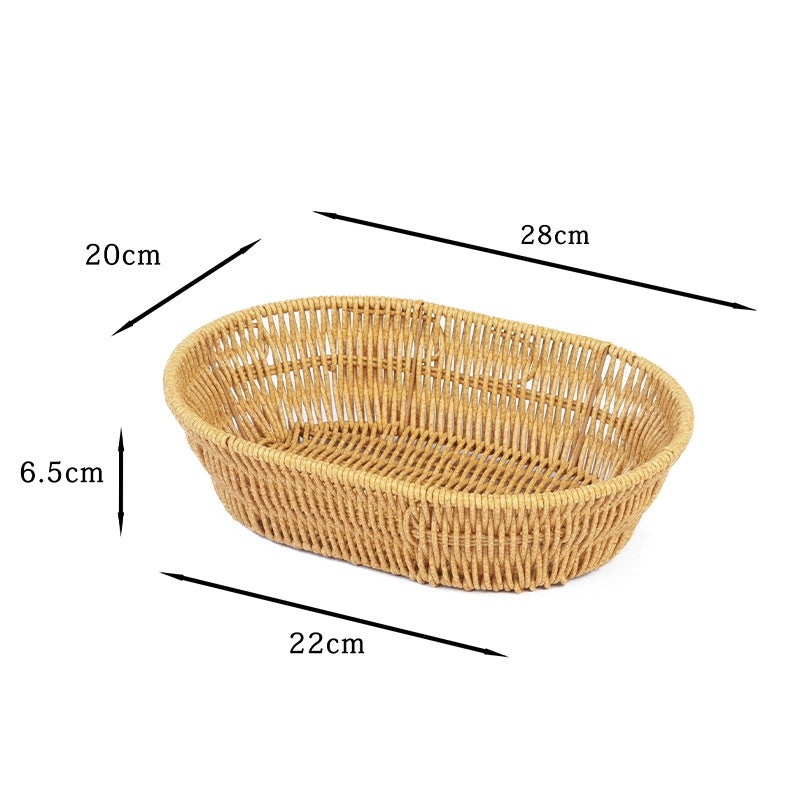 Simple Minimalist Solid Color Storage Basket for Home Organization|Home Storage & Organization