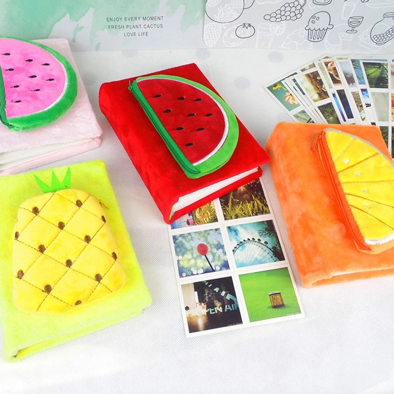 Cute Plush Animal & Fruit Design Photo Album | Home & Living