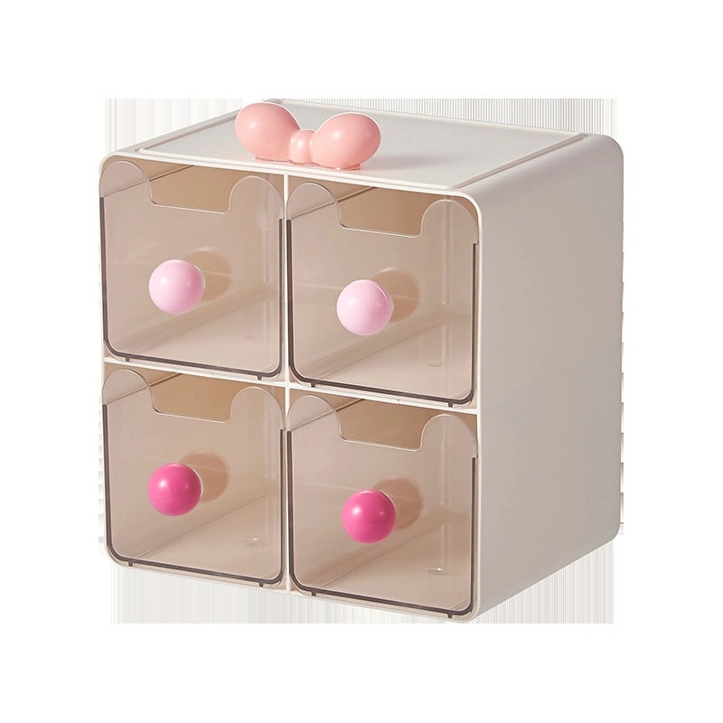 Cute Cartoon Pet Design Plastic Storage Box Organizer|Home Storage & Organization