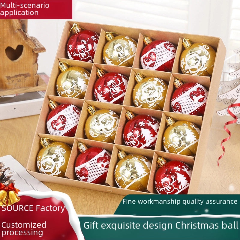 Christmas Modern Art Minimalist Plastic Ornament Pendant|Holiday Decorations